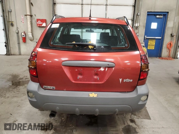 2008 Pontiac Vibe with VIN 5Y2SL65828Z413207, listed as a Copart auction lot 81601394 with 70,986 mi miles and Salvage Title. Bid and sale history available at carsss.com. Image 6.