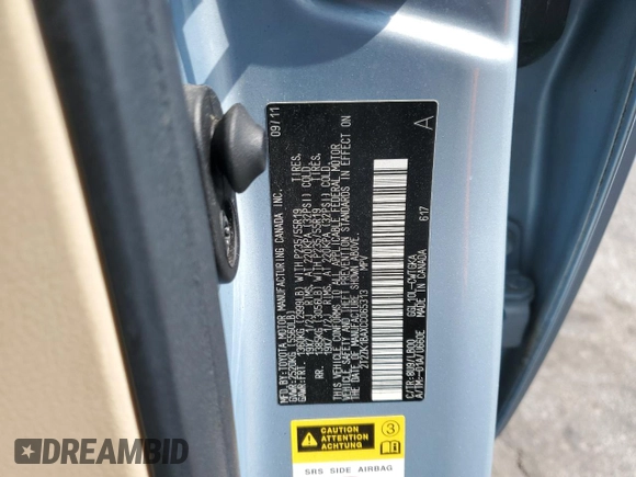2012 Lexus RX 350 с VIN 2T2ZK1BAXCC065313, выставлен на аукционе Copart как лот 55998565 с пробегом 134 801 миль миль и Списание • Salvage title. История ставок и продаж доступна на DreamBid. Изображение 14.