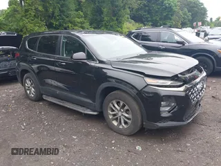 2019 Hyundai Santa Fe SE with VIN 5NMS2CAD1KH075069, listed as a IAAI auction lot 42487049 with 53,255 mi miles and . Bid and sale history available at DreamBid. Image 1.