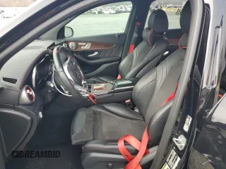 2020 Mercedes-Benz GLC with VIN W1N0G6EB8LF823021, listed as a Copart auction lot 43723525 with 56,069 mi miles and Salvage Title. Bid and sale history available at carsss.com. Image 7.