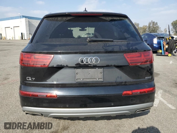 2019 Audi Q7 Premium with VIN WA1AHAF79KD040915, listed as a Copart auction lot 53300495 with 54,295 mi miles and Salvage title. Bid and sale history available at DreamBid. Image 6.
