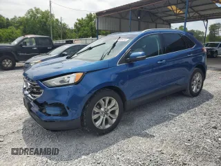 2020 Ford Edge Titanium с VIN 2FMPK3K98LBA72536, выставлен на аукционе Copart как лот 59849415 с пробегом 109 478 миль миль и Списание • Salvage title. История ставок и продаж доступна на DreamBid. Изображение 1.
