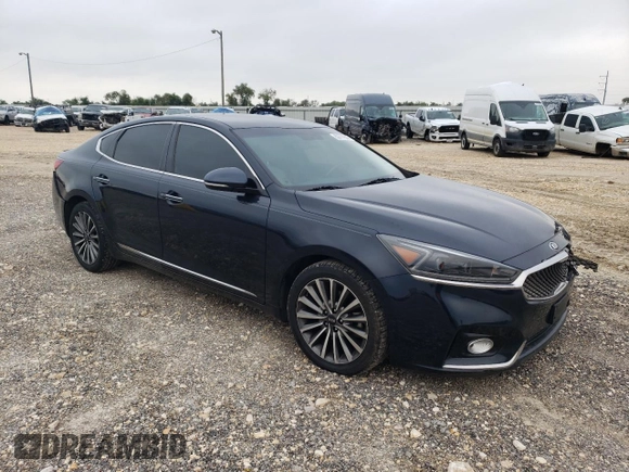 2017 Kia Cadenza Premium with VIN KNALB4J10H5073080, listed as a Copart auction lot 69711644 with 97,552 mi miles and Salvage Title. Bid and sale history available at carsss.com. Image 4.