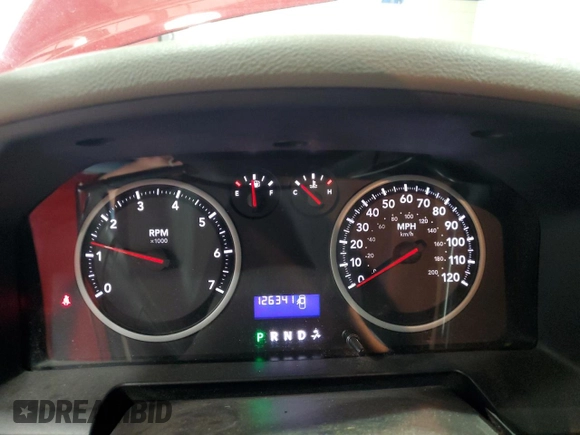 2012 Ram 1500 ST with VIN 1C6RD7FP8CS291341, listed as a Copart auction lot 51767285 with 126,341 mi miles and Salvage title. Bid and sale history available at DreamBid. Image 9.