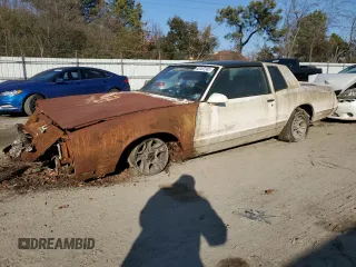 1986 Chevrolet Monte Carlo Sport с VIN 1G1GZ37G0GR109100, выставлен на аукционе Copart как лот 42387345 с пробегом Не указан миль и На запчасти • Non repairable. История ставок и продаж доступна на DreamBid. Изображение 1.