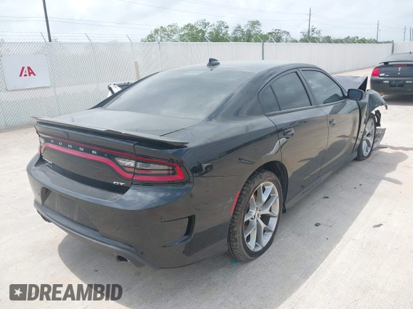 2023 Dodge Charger GT with VIN 2C3CDXHG4PH690129, listed as a IAAI auction lot 41937042 with 15,690 mi miles and . Bid and sale history available at carsss.com. Image 4.