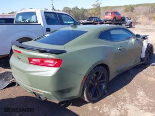 2017 Chevrolet Camaro 1SS with VIN 1G1FF1R72H0172498, listed as a IAAI auction lot 41493053 with 115,465 mi miles. Bid and sale history available at carsss.com. Image 4.