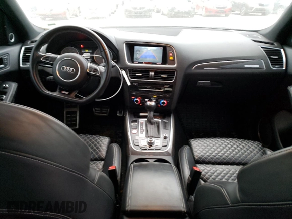 2016 Audi SQ5 Premium Plus with VIN WA1CCAFP8GA099812, listed as a Copart auction lot 36421943 with 85,244 mi miles. Bid and sale history available at carsss.com. Image 8.