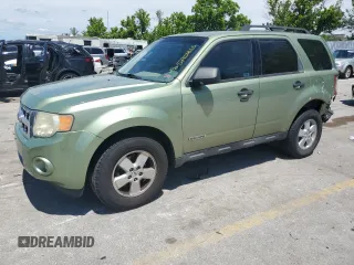 2008 Ford Escape XLT с VIN 1FMCU03158KC24575, выставлен на аукционе Copart как лот 57133855 с пробегом 200 329 миль миль и Списание • Salvage title. История ставок и продаж доступна на DreamBid. Изображение 1.