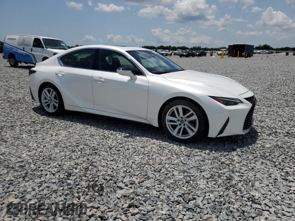 2021 Lexus IS 300 with VIN JTHCA1D21M5114771, listed as a Copart auction lot 56099775 with 47,640 mi miles and Non repairable. Bid and sale history available at DreamBid. Image 4.