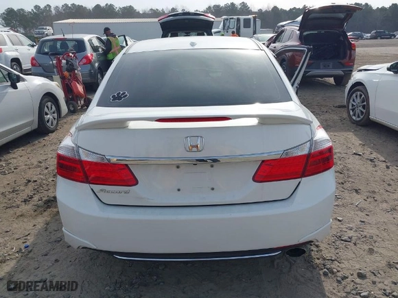 2014 Honda Accord Sedan EX-L with VIN 1HGCR2F83EA251934, listed as a IAAI auction lot 41797165 with NaN miles. Bid and sale history available at carsss.com. Image 16.