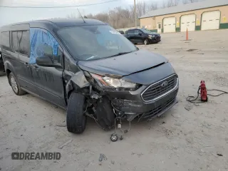 2020 Ford Transit Connect XLT with VIN NM0GE9F26L1467061, listed as a Copart auction lot 41843395 with Not provided miles and Salvage title. Bid and sale history available at DreamBid. Image 4.