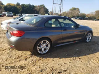 2015 BMW 4 Series 435i xDrive with VIN WBA3T7C52F5A36871, listed as a Copart auction lot 76687684 with 79,749 mi miles and Salvage title. Bid and sale history available at DreamBid. Image 3.