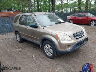 2006 Honda CR-V EX SE with VIN SHSRD78946U428647, listed as a IAAI auction lot 42086646 with 223,823 mi miles. Bid and sale history available at carsss.com. Image 1.
