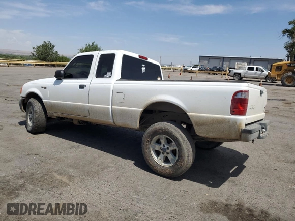 2004 Ford Ranger XL Fleet with VIN 1FTYR15E54PA14623, listed as a Copart auction lot 58401855 with 158,584 mi miles and Salvage title. Bid and sale history available at DreamBid. Image 2.