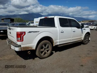 2015 Ford F-150 XL with VIN 1FTEW1CFXFFC94975, listed as a Copart auction lot 46369515 with 88,890 mi miles and Salvage Title. Bid and sale history available at carsss.com. Image 3.
