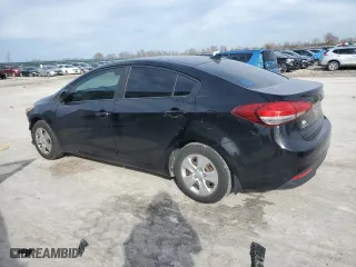 2018 Kia Forte LX with VIN 3KPFK4A77JE214600, listed as a Copart auction lot 46690995 with 144,286 mi miles and Salvage Title. Bid and sale history available at carsss.com. Image 2.