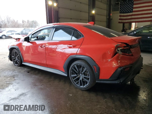 2022 Subaru WRX Limited z VIN JF1VBAL60N9028329, wystawiony jako Copart lot #48053225 z przebiegiem Nie podano mil oraz Szkoda całkowita • Salvage title. Historia ofert i sprzedaży dostępna na DreamBid. Obrazek 2.