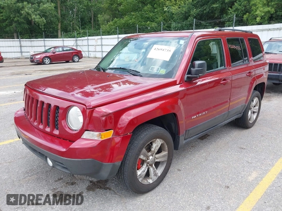 2016 Jeep Patriot High Altitude with VIN 1C4NJRFB6GD673703, listed as a IAAI auction lot 42694735 with 84,067 mi miles and . Bid and sale history available at DreamBid. Image 2.