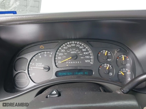2007 GMC Sierra 1500 Classic Work Truck with VIN 3GTEC14X47G179627, listed as a IAAI auction lot 41701593 with 191,691 mi miles. Bid and sale history available at carsss.com. Image 7.