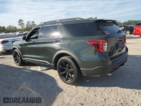 2023 Ford Explorer ST-Line with VIN 1FMSK7KH3PGA98145, listed as a Copart auction lot 82835544 with 26,405 mi miles and Salvage Title. Bid and sale history available at carsss.com. Image 2.