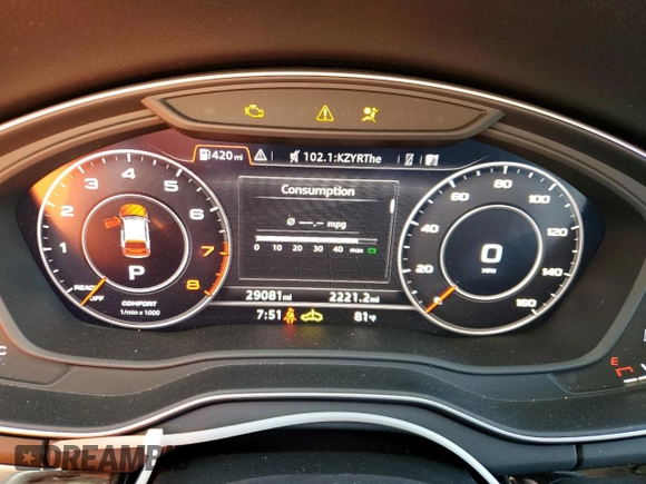 2018 Audi Q5 Prestige z VIN WA1CNAFY4J2067671, wystawiony jako Copart lot #61012245 z przebiegiem 29 081 mil mil oraz Szkoda całkowita • Salvage title. Historia ofert i sprzedaży dostępna na DreamBid. Obrazek 9.