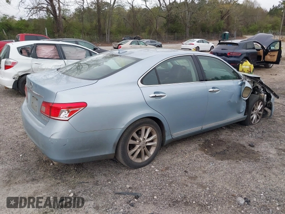 2010 Lexus ES with VIN JTHBK1EGXA2344454, listed as a IAAI auction lot 41915668 with 280,767 mi miles. Bid and sale history available at carsss.com. Image 4.