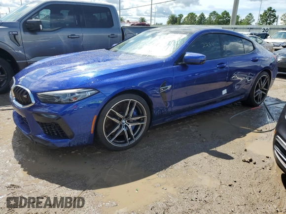 2020 BMW M8 Competition z VIN WBSGV0C03LCE02248, wystawiony jako Copart lot #73882314 z przebiegiem 22 844 mil mil oraz Nie do naprawy • Non repairable. Historia ofert i sprzedaży dostępna na DreamBid. Obrazek 1.