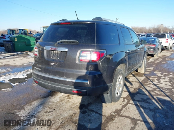 2015 GMC Acadia SLE with VIN 1GKKRPKD3FJ255952, listed as a IAAI auction lot 41639195 with 163,525 mi miles. Bid and sale history available at carsss.com. Image 4.