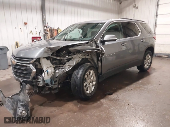 2020 Chevrolet Traverse LT Cloth with VIN 1GNEVGKW3LJ315513, listed as a IAAI auction lot 42040965 with 111,829 mi miles and . Bid and sale history available at DreamBid. Image 21.