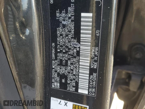 2006 Scion xB with VIN JTLKT324664097700, listed as a Copart auction lot 88259455 with 212,430 mi miles and Salvage Title. Bid and sale history available at carsss.com. Image 13.