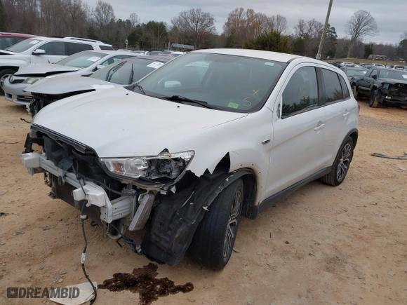 2019 Mitsubishi Outlander Sport ES 2.0 with VIN JA4AP3AUXKU020149, listed as a IAAI auction lot 41126065 with 96,273 mi miles. Bid and sale history available at carsss.com. Image 17.