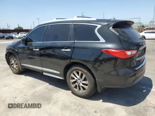 2014 Infiniti QX60 with VIN 5N1AL0MM2EC531260, listed as a Copart auction lot 61309165 with 160,957 mi miles and Salvage title. Bid and sale history available at DreamBid. Image 2.
