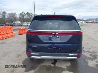 2024 Kia Carnival LX with VIN KNDNB4H3XR6382747, listed as a IAAI auction lot 41672196 with 40,045 mi miles. Bid and sale history available at carsss.com. Image 16.
