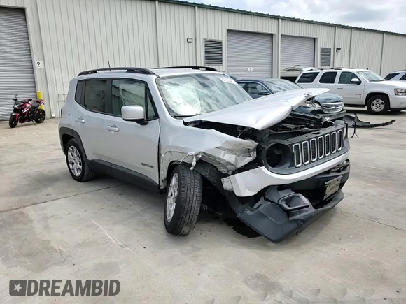 2018 Jeep Renegade Latitude with VIN ZACCJABB3JPH11802, listed as a Copart auction lot 54822645 with 130,541 mi miles and Salvage title. Bid and sale history available at DreamBid. Image 13.