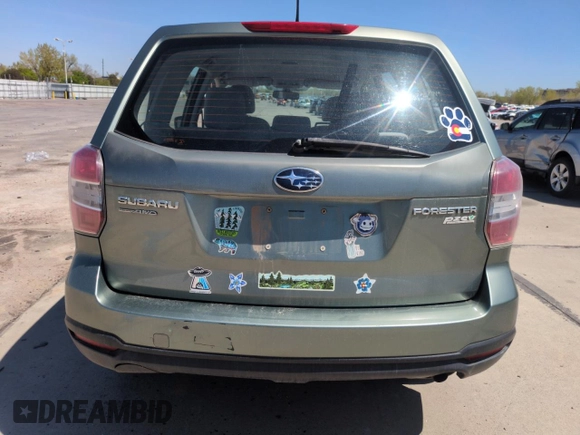 2014 Subaru Forester 2.5i with VIN JF2SJAAC8EH476527, listed as a Copart auction lot 55086265 with Not Provided miles and Clean Title. Bid and sale history available at DreamBid. Image 6.