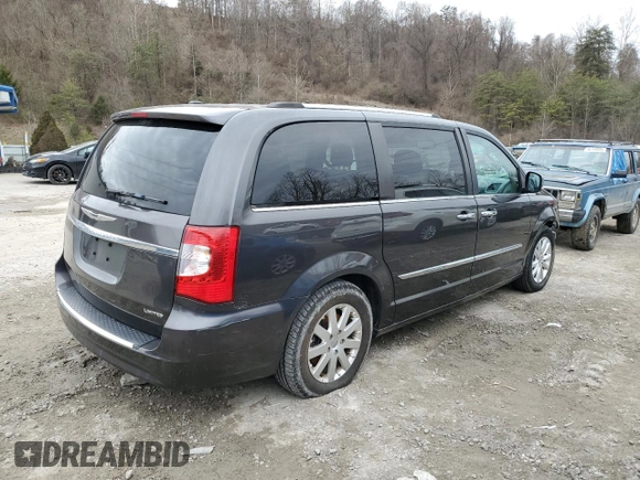 2016 Chrysler Town & Country Limited Platinum with VIN 2C4RC1GG9GR239750, listed as a Copart auction lot 47394415 with 156,273 mi miles and Salvage Title. Bid and sale history available at carsss.com. Image 3.
