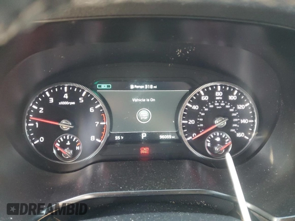 2020 Kia Telluride SX with VIN 5XYP5DHC5LG073269, listed as a Copart auction lot 49456725 with 96,059 mi miles and Salvage Title. Bid and sale history available at DreamBid. Image 9.