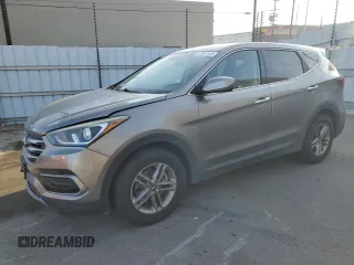 2017 Hyundai Santa Fe 2.4L z VIN 5XYZT3LB3HG419348, wystawiony jako Copart lot #43661185 z przebiegiem 135 973 mil mil oraz Szkoda całkowita • Salvage title. Historia ofert i sprzedaży dostępna na DreamBid. Obrazek 1.