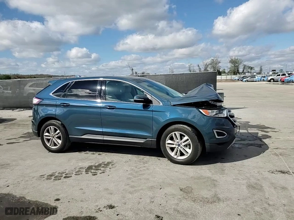 2016 Ford Edge SEL with VIN 2FMPK3J91GBB99197, listed as a Copart auction lot 46045235 with 58,871 mi miles and Salvage Title. Bid and sale history available at carsss.com. Image 15.