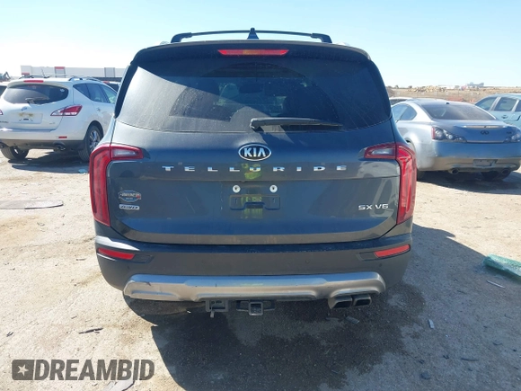 2020 Kia Telluride SX with VIN 5XYP5DHC6LG089979, listed as a IAAI auction lot 41865350 with 79,185 mi miles and . Bid and sale history available at DreamBid. Image 15.