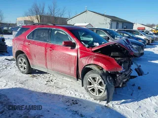 2013 Chevrolet Equinox LT with VIN 1GNALDEK0DZ100623, listed as a IAAI auction lot 41314989 with 132,778 mi miles. Bid and sale history available at carsss.com. Image 1.