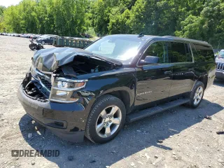 2016 Chevrolet Suburban LT with VIN 1GNSKHKC2GR260342, listed as a Copart auction lot 63757454 with 85,611 mi miles and Salvage Title. Bid and sale history available at carsss.com. Image 1.
