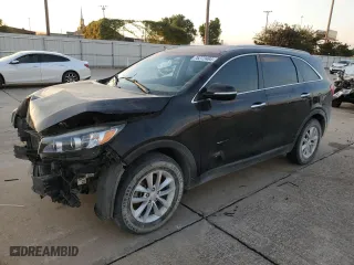 2018 Kia Sorento LX V6 with VIN 5XYPG4A56JG390478, listed as a Copart auction lot 76272484 with 165,431 mi miles and Salvage Title. Bid and sale history available at carsss.com. Image 1.
