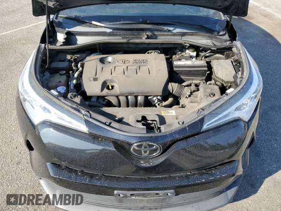 2018 Toyota C-HR XLE with VIN NMTKHMBX7JR022593, listed as a Copart auction lot 70659634 with 106,692 mi miles and Salvage Title. Bid and sale history available at carsss.com. Image 13.