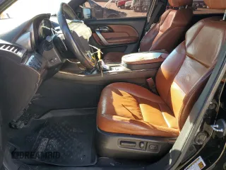2011 Acura MDX Advance with VIN 2HNYD2H74BH527715, listed as a Copart auction lot 46184555 with 243,540 mi miles and Salvage title. Bid and sale history available at DreamBid. Image 7.