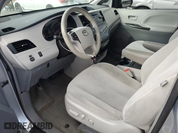 2014 Toyota Sienna LE AAS with VIN 5TDKK3DC7ES492300, listed as a Copart auction lot 53553955 with 153,495 mi miles and Salvage Title. Bid and sale history available at carsss.com. Image 7.