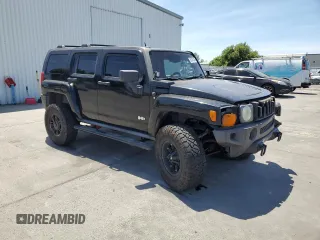 2007 Hummer H3 SUV z VIN 5GTDN13E978192698, wystawiony jako Copart lot #57357245 z przebiegiem 213 079 mil mil oraz Szkody całkowita. Historia ofert i sprzedaży dostępna na DreamBid. Obrazek 4.