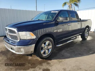 2018 Ram 1500 Big Horn z VIN 1C6RR6TT4JS180778, wystawiony jako Copart lot #43567125 z przebiegiem 100 357 mil mil oraz Czysty tytuł • Clean title. Historia ofert i sprzedaży dostępna na DreamBid. Obrazek 1.