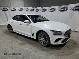 2025 Genesis G70 2.5T with VIN KMTG34SC8SU151203, listed as a Copart auction lot 87928775 with 4,203 mi miles and Clean Title. Bid and sale history available at DreamBid. Image 4.